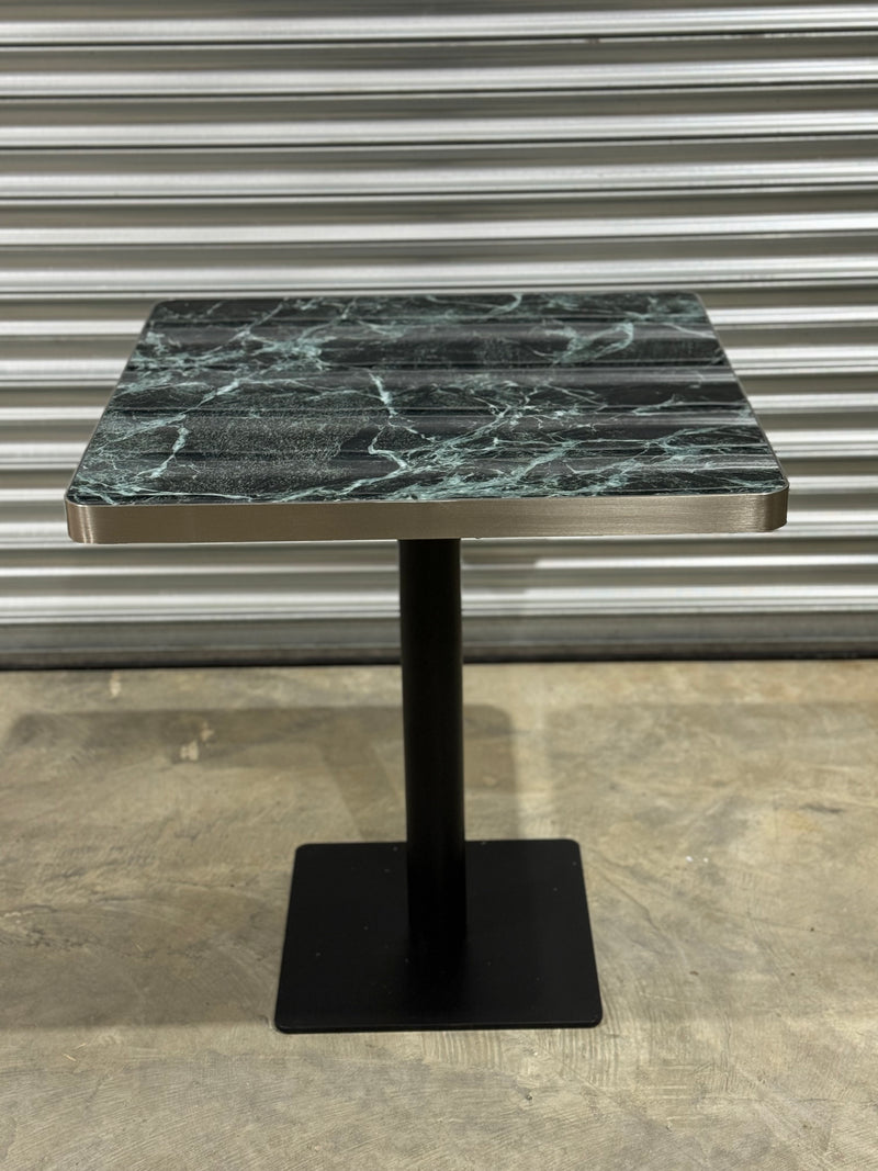 Silver Edge Marble Tables