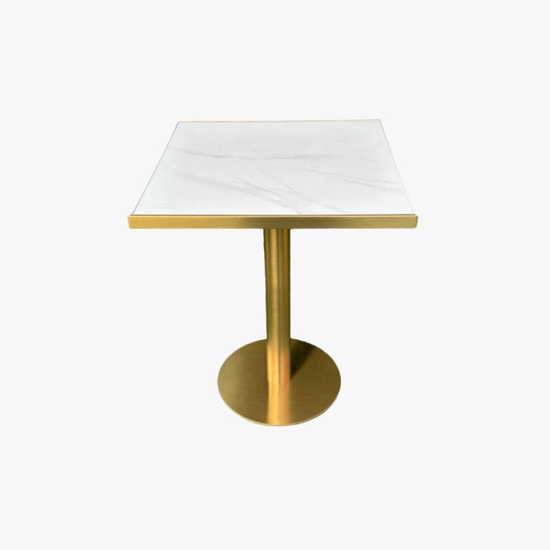 Gold Edge Marble Table