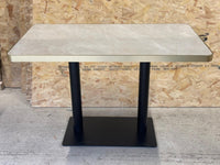 Gold Edge Marble Table