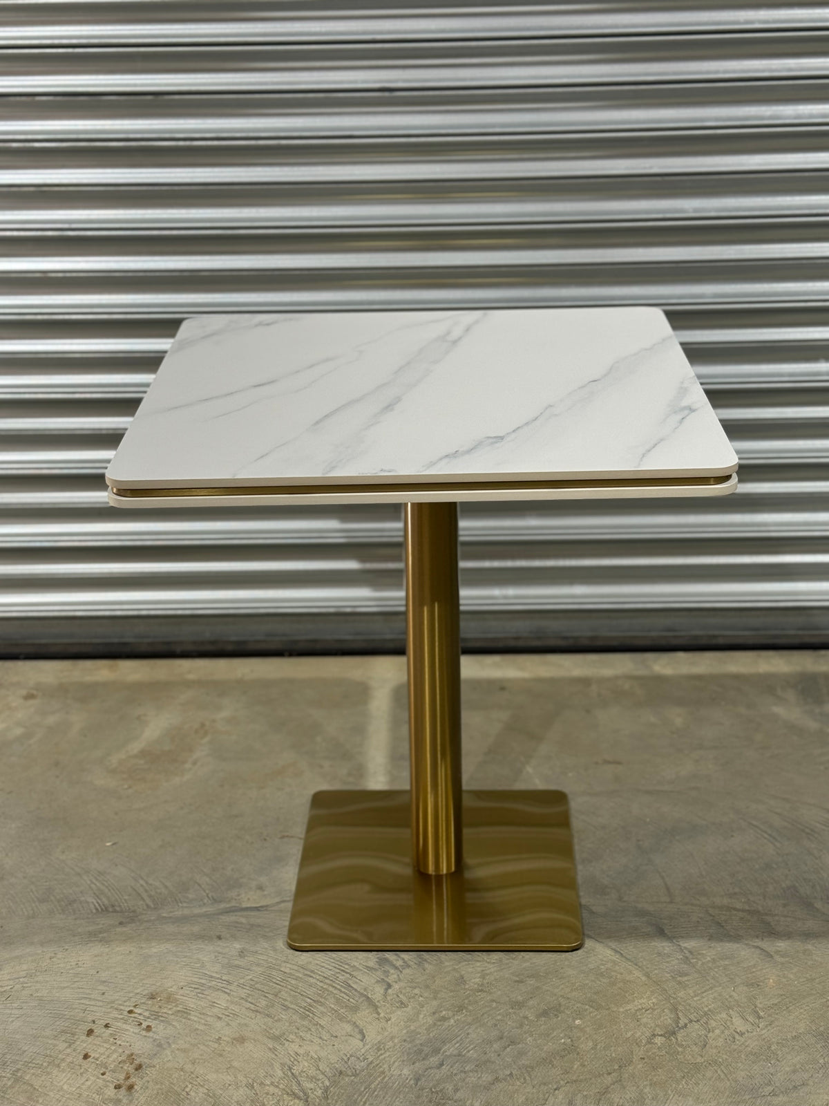 Gold Edge Slab Table