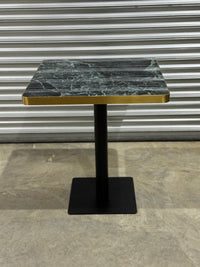 Gold Edge Marble Table