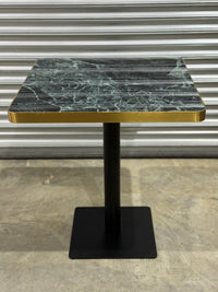 Gold Edge Marble Table