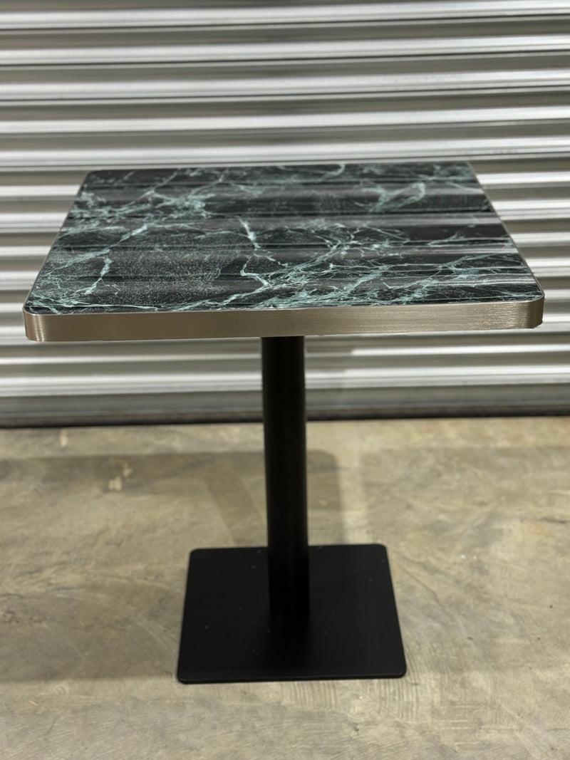 Silver Edge Marble Tables