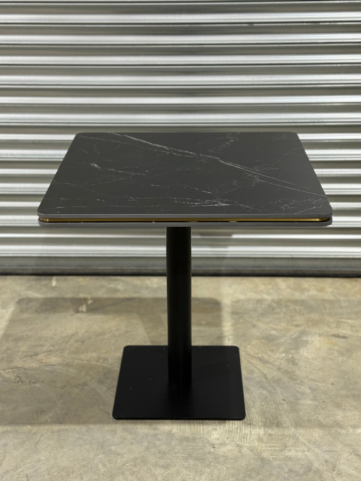 Gold Edge Slab Table