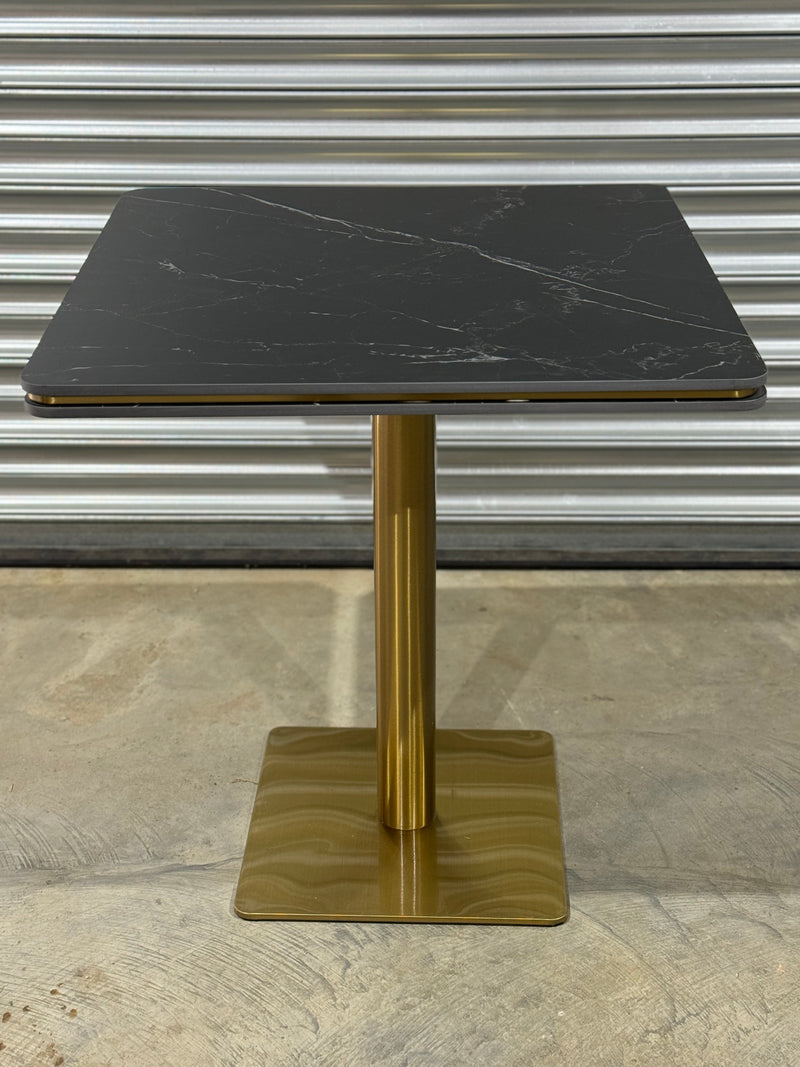 Gold Edge Slab Table