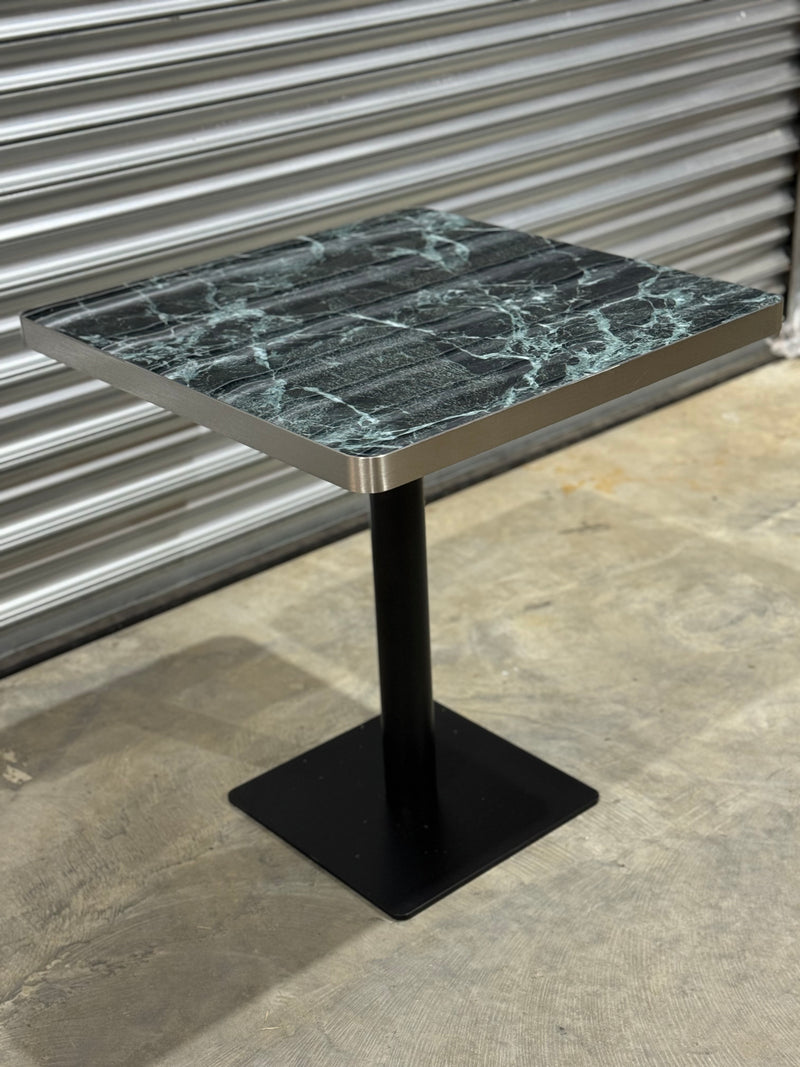 Silver Edge Marble Tables