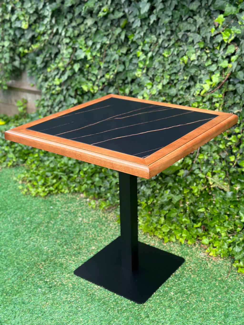 Commercial Solid Wood Tables | Black Matte Effect | Fast Wholesale ...