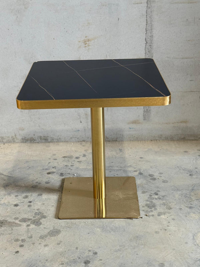 Matt Black Marble Table