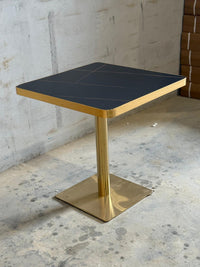 Matt Black Marble Table