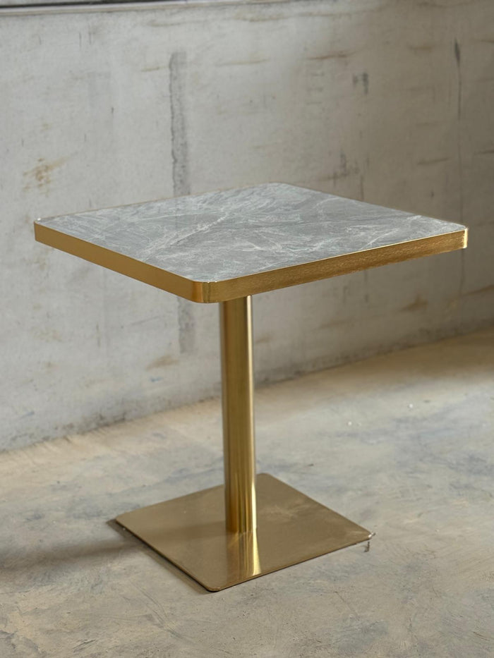 Grey Restaurant Marble Table