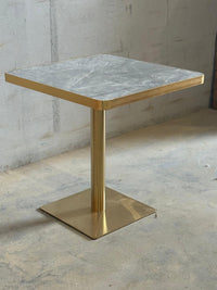 Grey Restaurant Marble Table