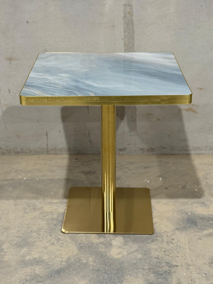 Van Gogh Blue Inspired Marble Table