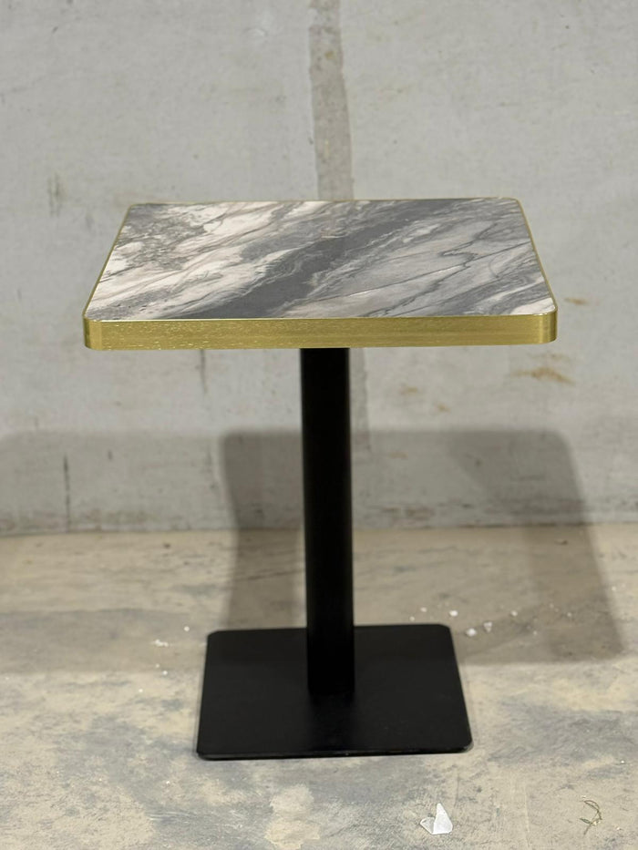 Grey Waves Restaurant Marble Table