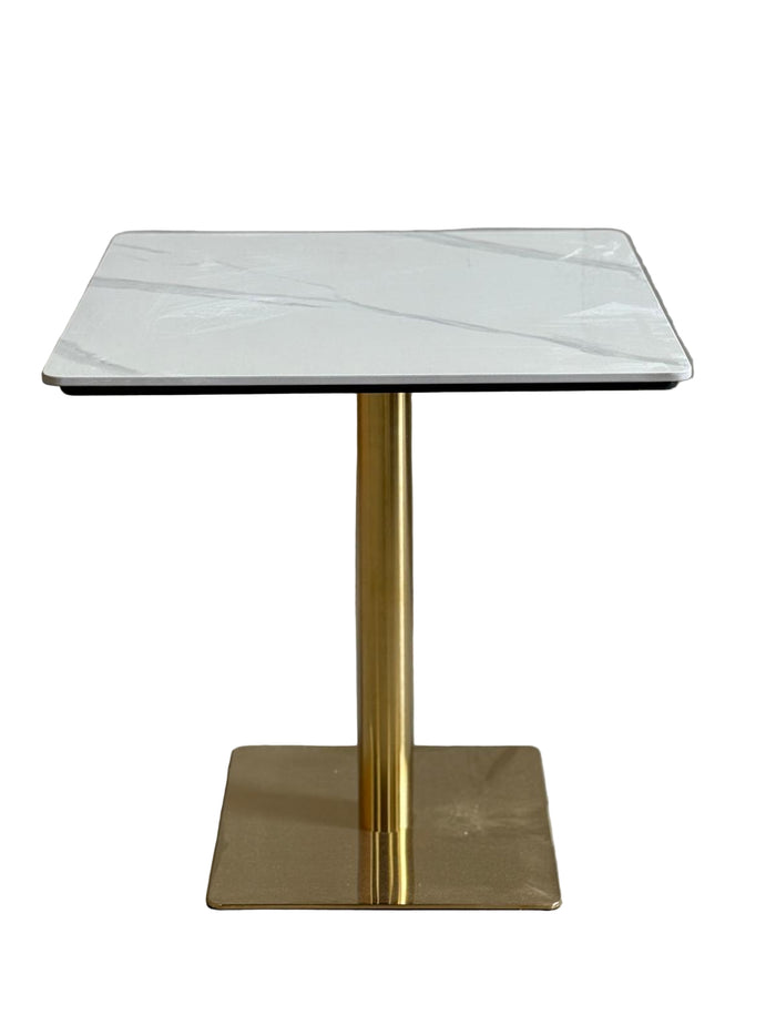 White/Grey Restaurant Table