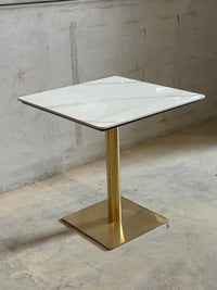 White/Grey Restaurant Table