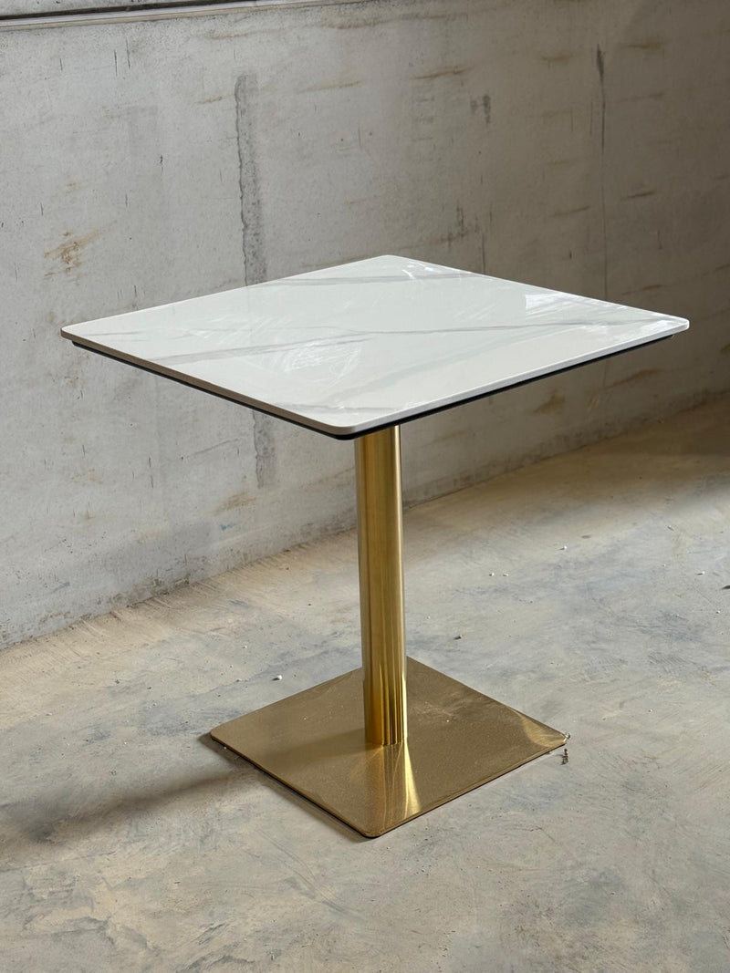 White/Grey Restaurant Table