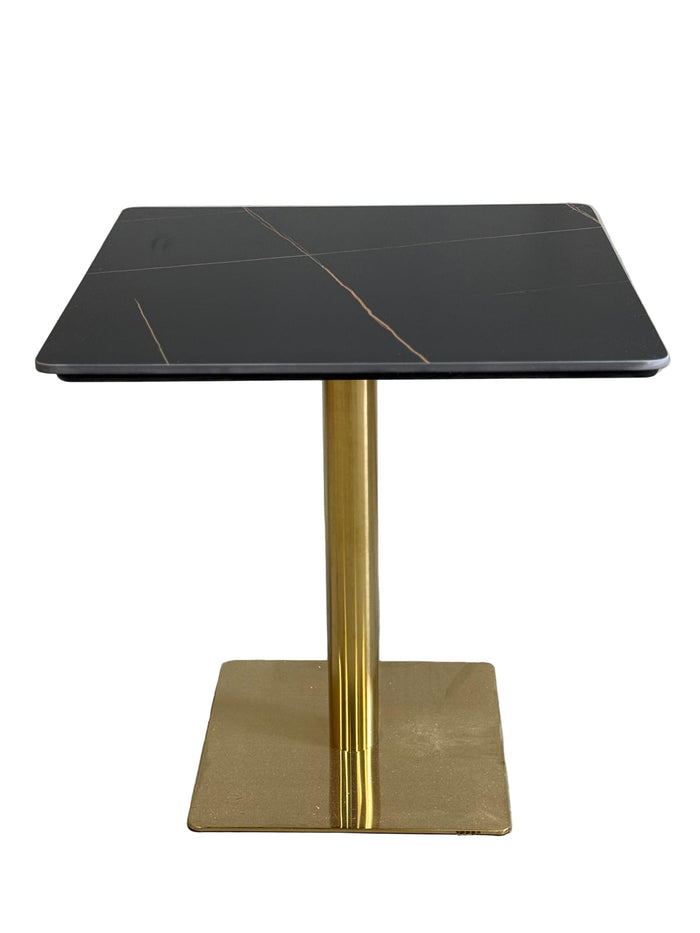Matt Black Restaurant Table