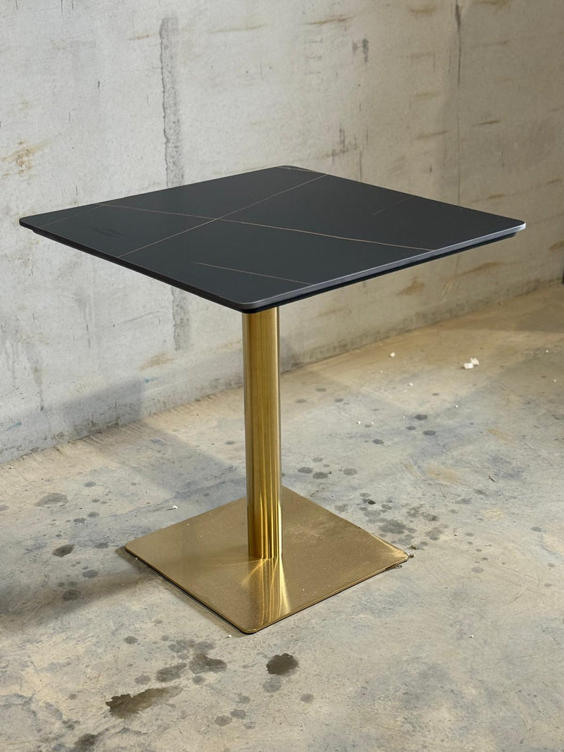 Matt Black Restaurant Table