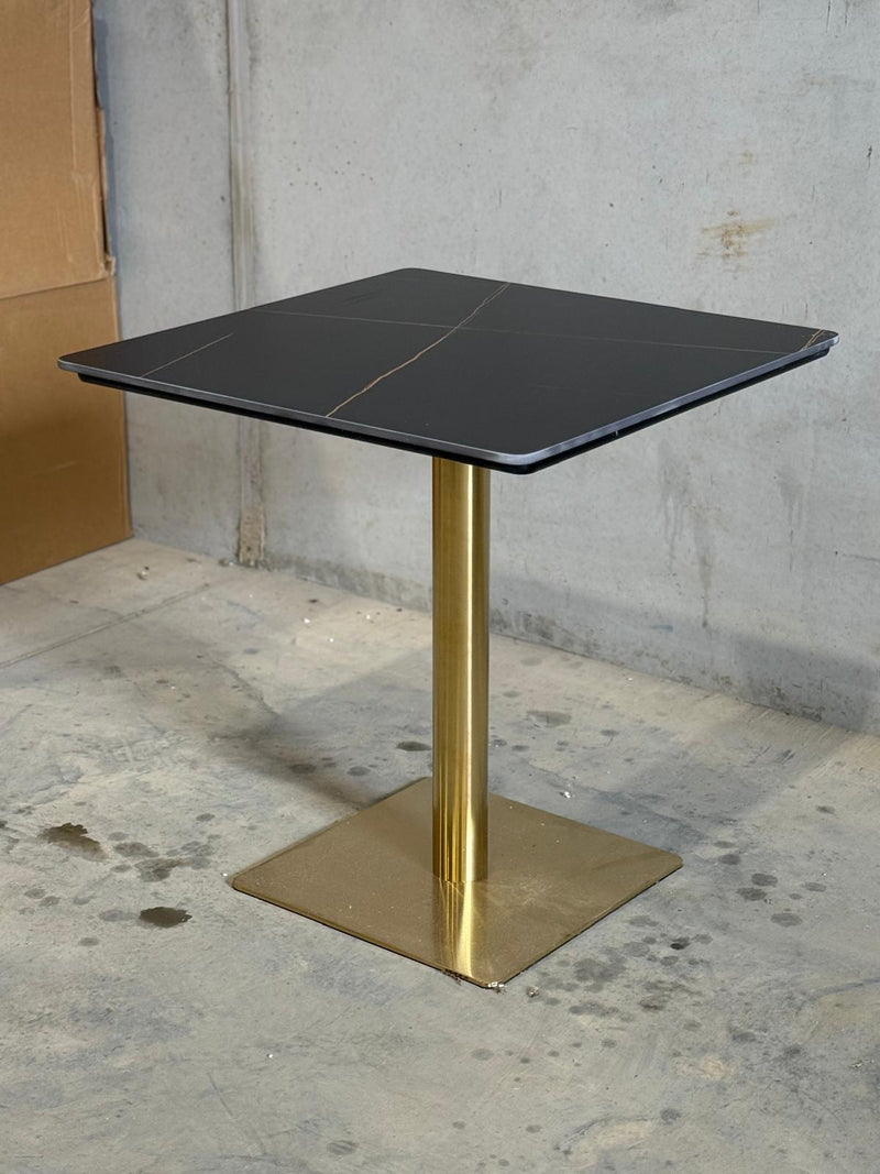 Matt Black Restaurant Table