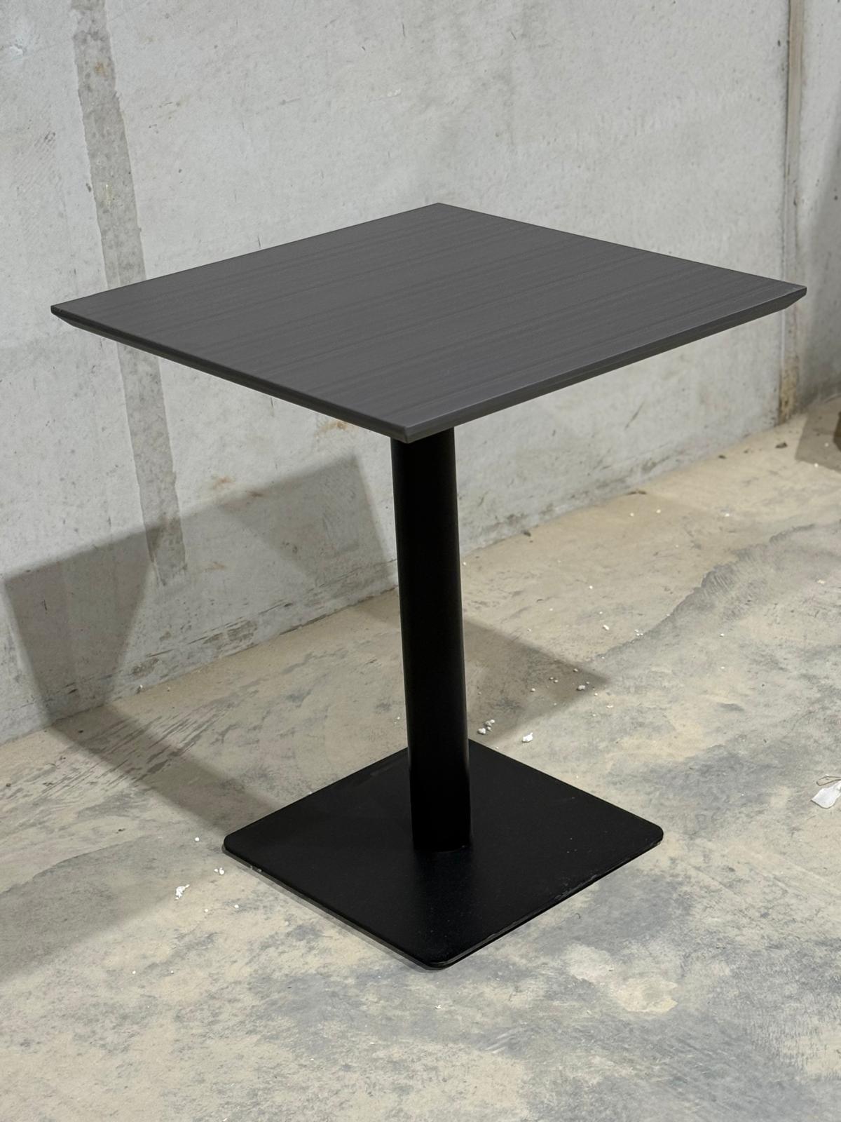Dark Grey MDF Restaurant Table