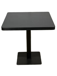 Matt Black Restaurant Table
