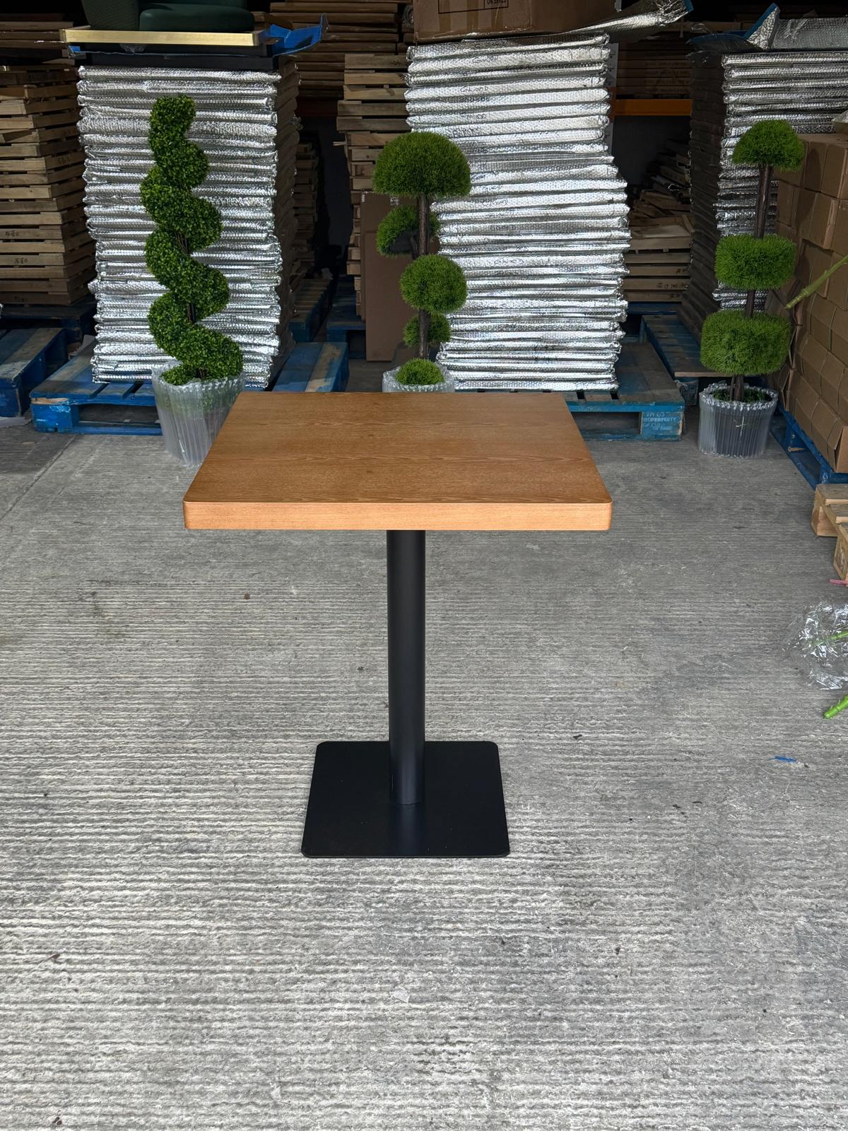Natural Wood Restaurant Table