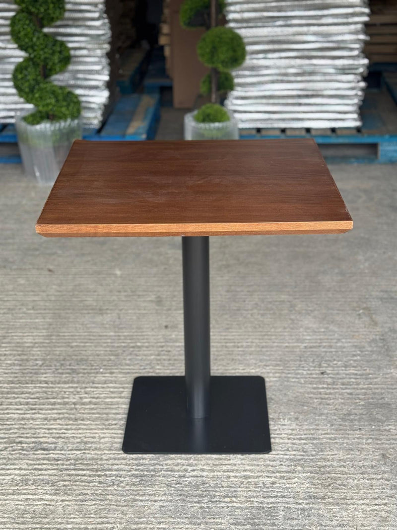 Curved Wood Restaurant Table