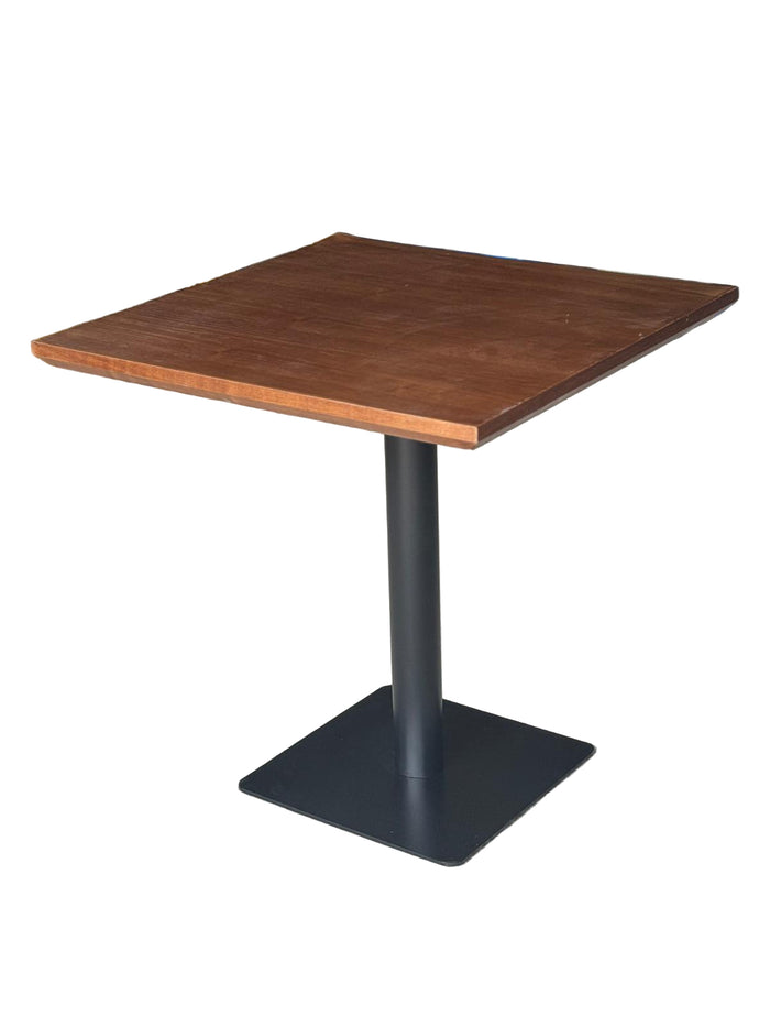 Curved Wood Restaurant Table