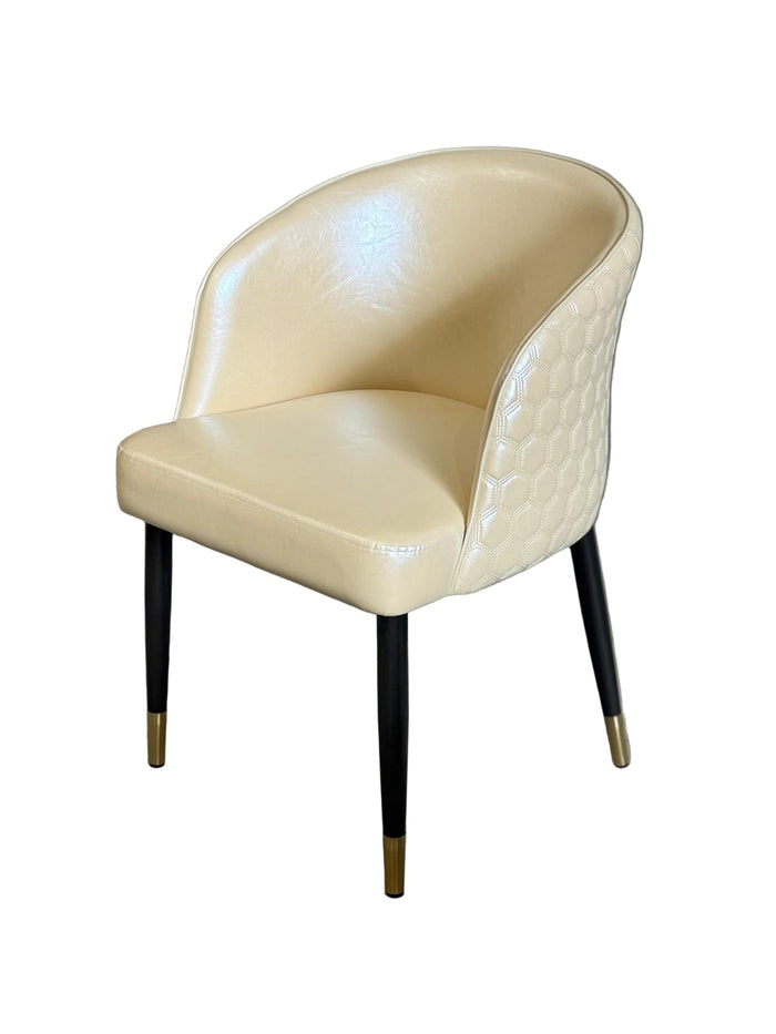 Honeycomb Leather Chairs