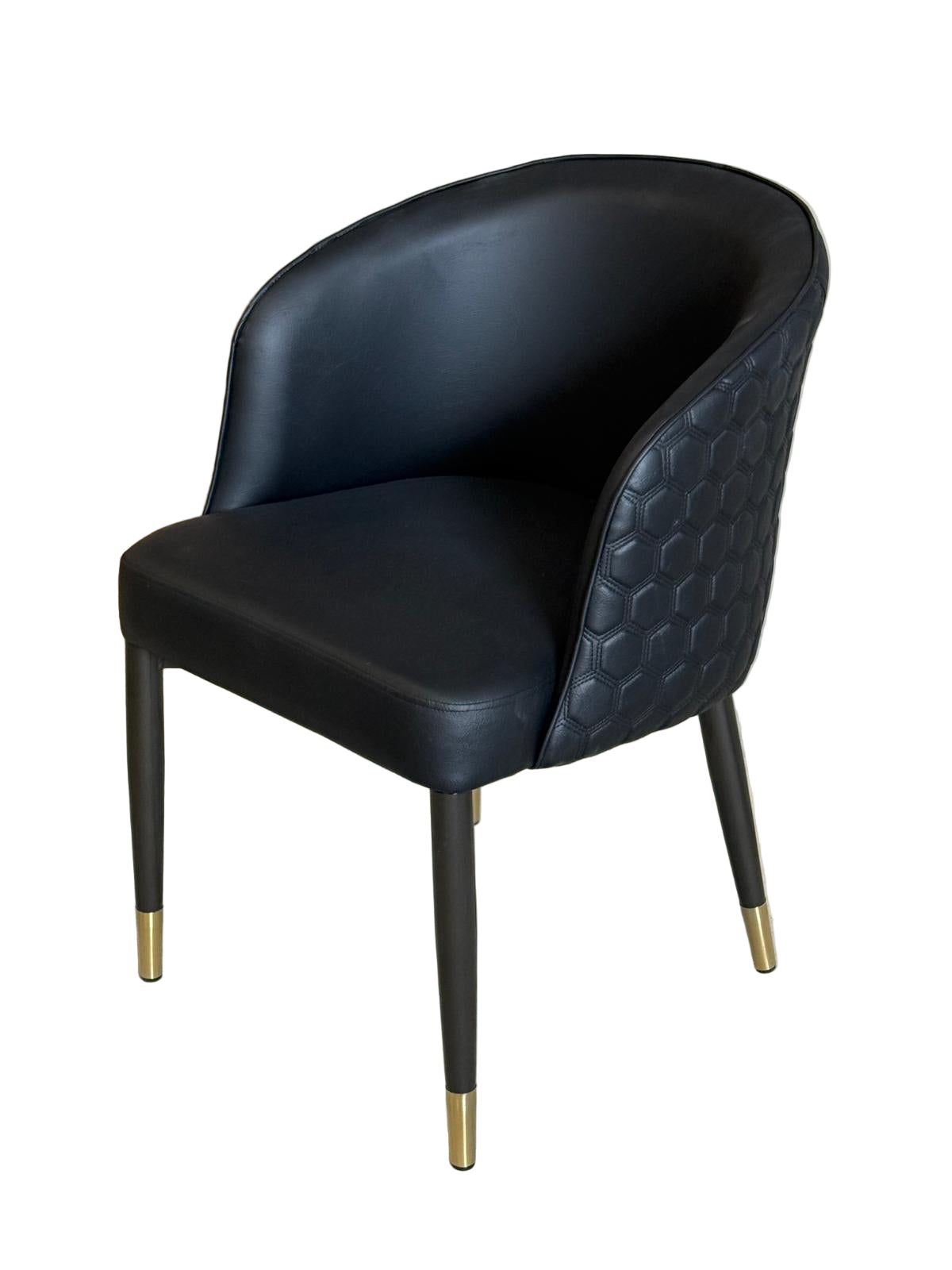 Honeycomb Leather Chairs