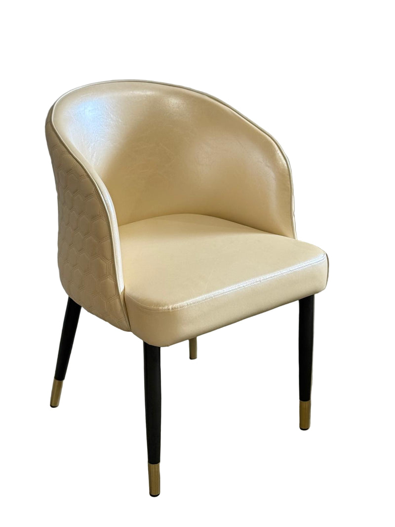 Honeycomb Leather Chairs
