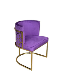 Honeycomb Gold Tub Chairs