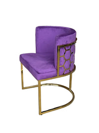 Honeycomb Gold Tub Chairs