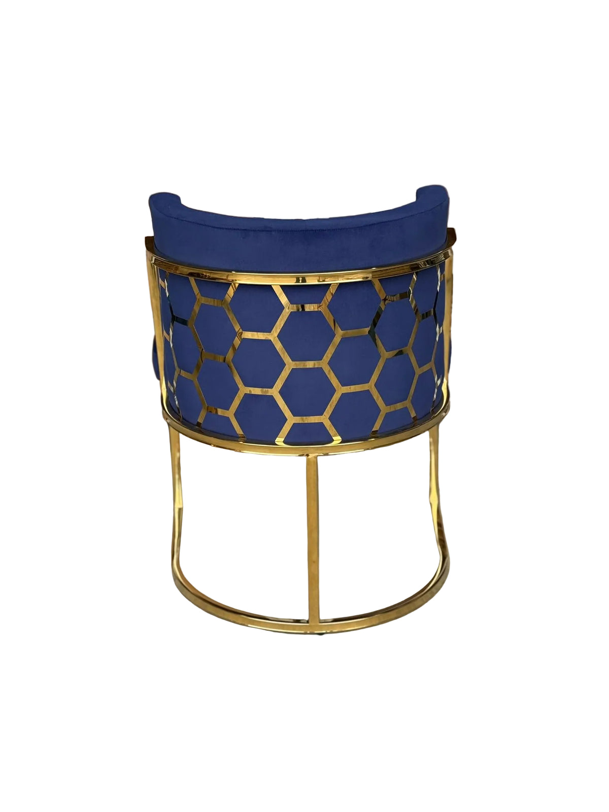 Honeycomb Gold Tub Chairs