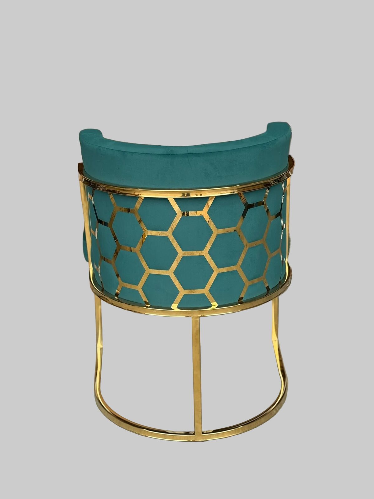 Honeycomb Gold Tub Chairs