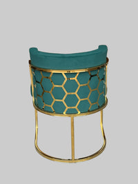 Honeycomb Gold Tub Chairs