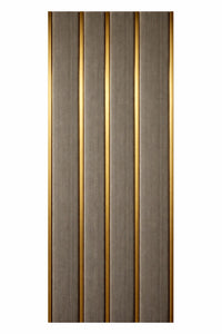 Brown/Gold Wood Effect Wall Panel