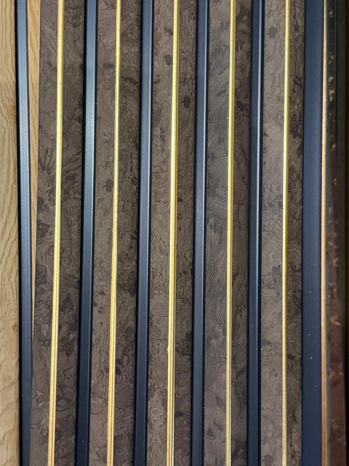 Chocolate/Gold Panel