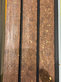 Chocolate/Black Marble Effect Pane