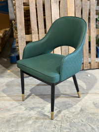 Leather Restaurant Cafe Dining Chair