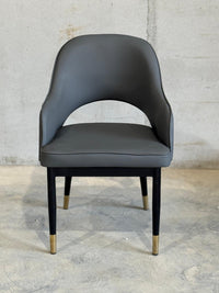 Leather Restaurant Cafe Dining Chair