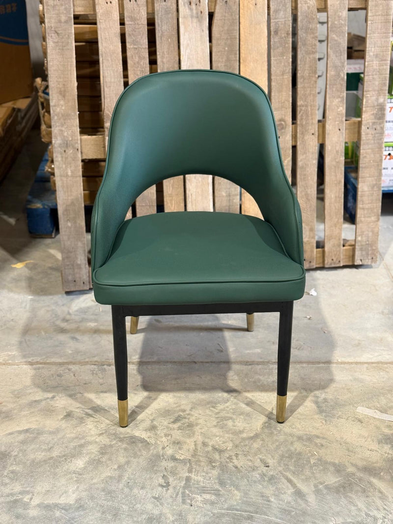 Leather Restaurant Cafe Dining Chair