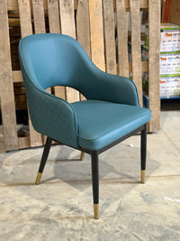 Leather Restaurant Cafe Dining Chair