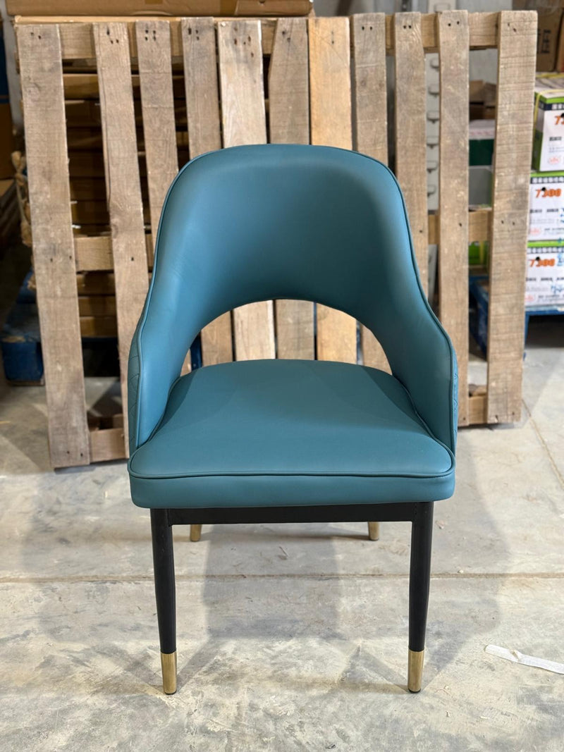 Leather Restaurant Cafe Dining Chair