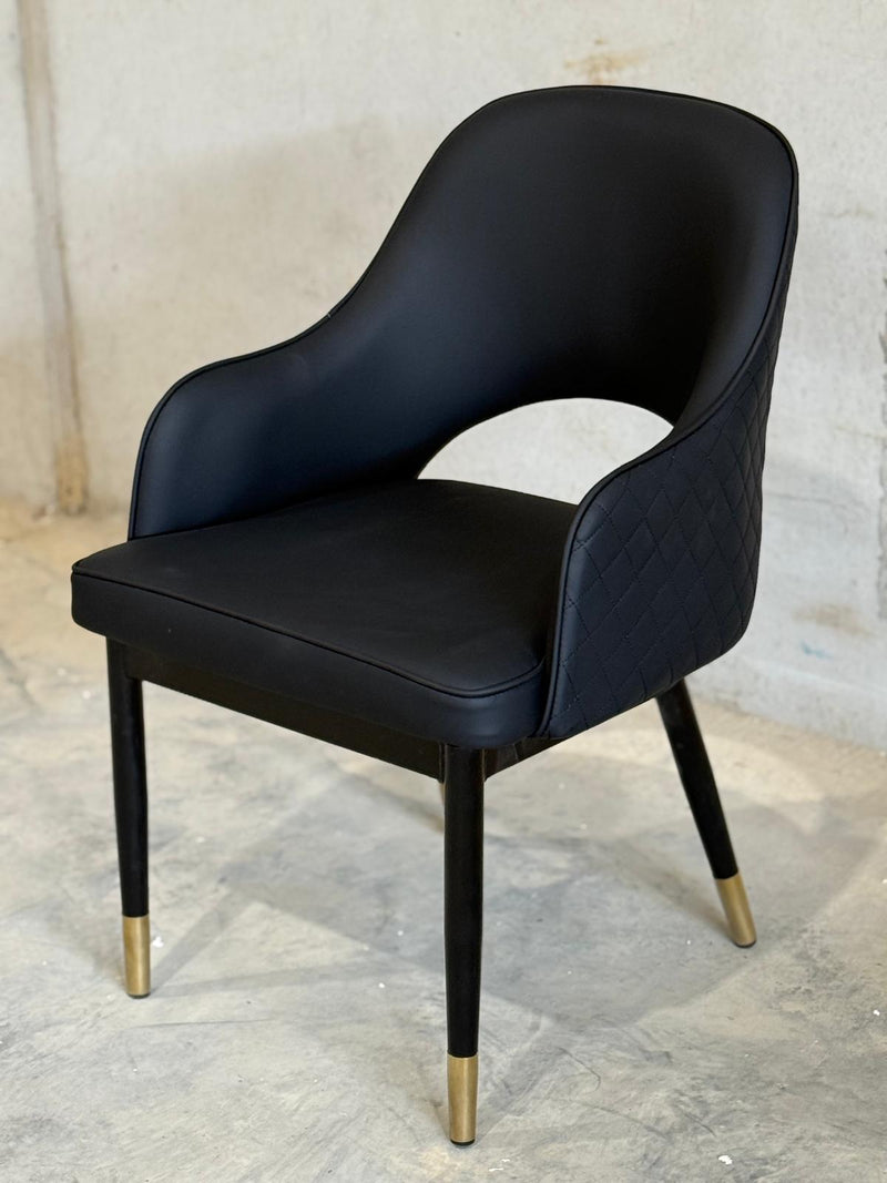 Leather Restaurant Cafe Dining Chair