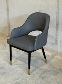 Leather Restaurant Cafe Dining Chair