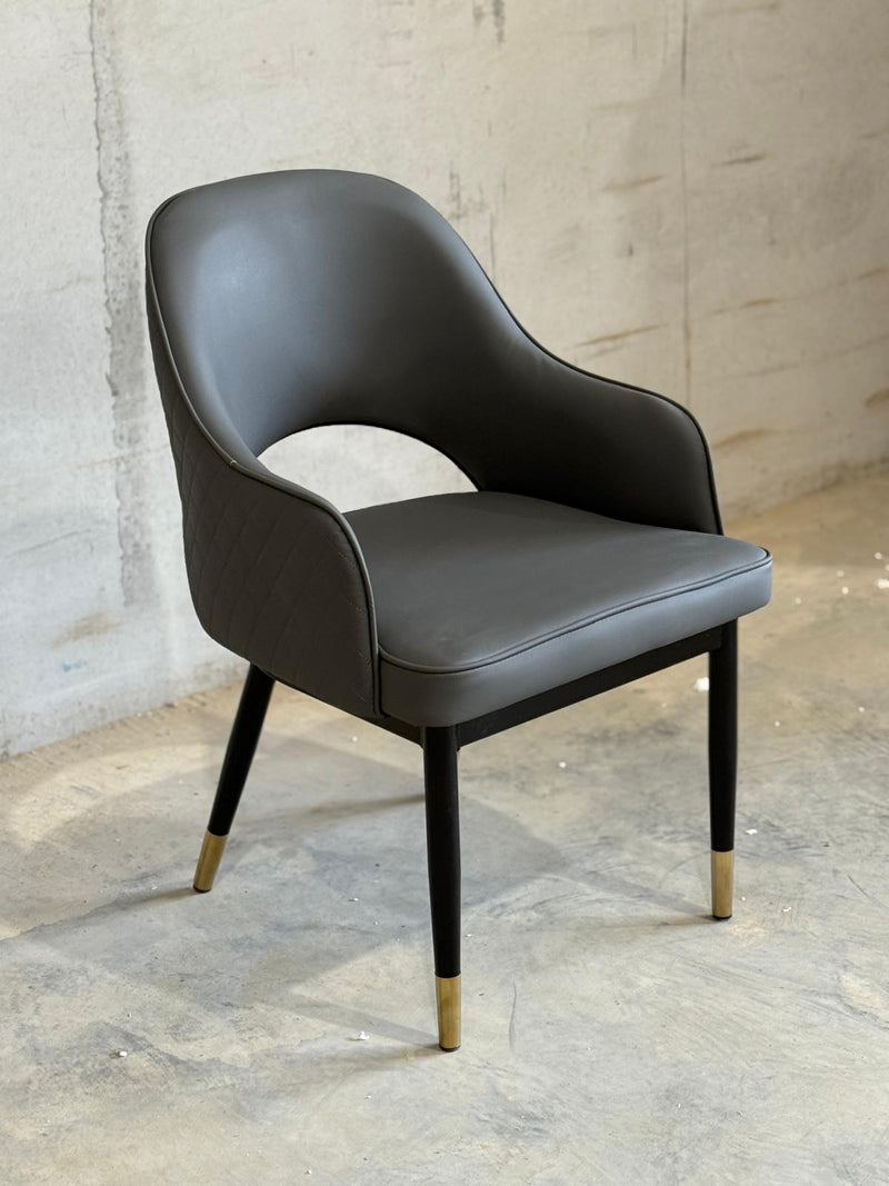 Leather Restaurant Cafe Dining Chair