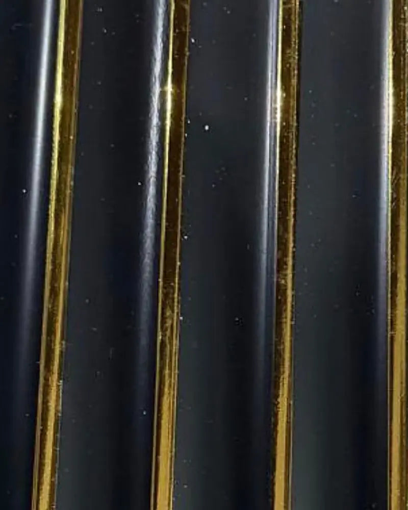 Matt Black/Gold Effect Panel