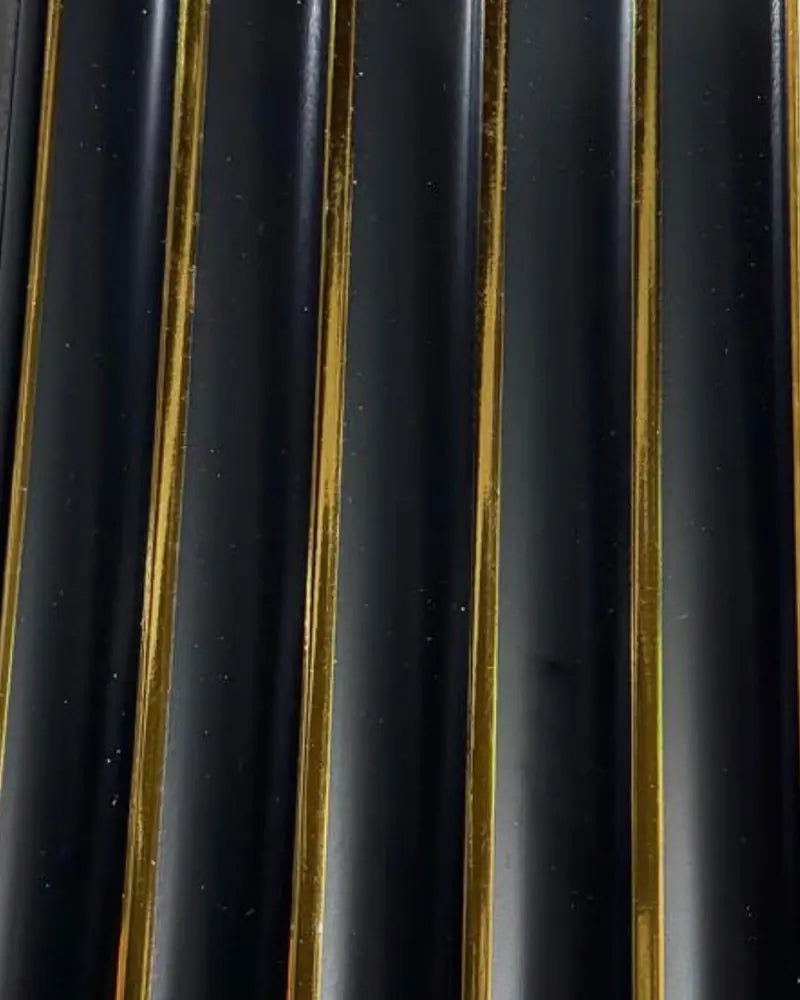 Matt Black/Gold Effect Panel