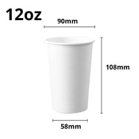 Disposable Coffee Cups Single Wall